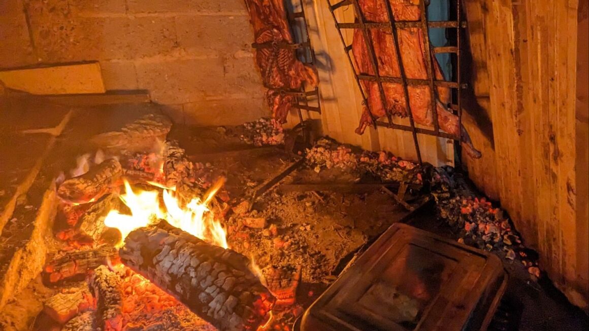 Traditionelles Silvester in der argentinischen Pampa