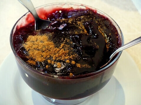 Mazamorra morada (inkl. Chicha morada)